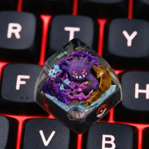 Gengar Pokémon keycaps