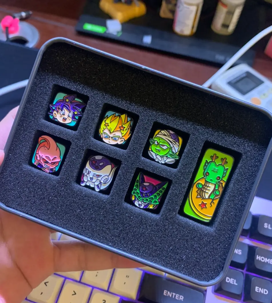 Alloy Dragon Ball Keycaps-review