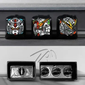 Alloy Gundam Artisan Keycaps