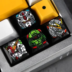Alloy Gundam Artisan Keycaps