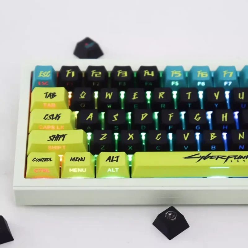 Cyberpunk keycaps set-3