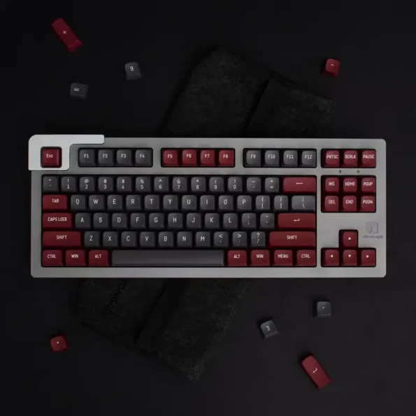 Double Shot ABS Red&Black Keycap