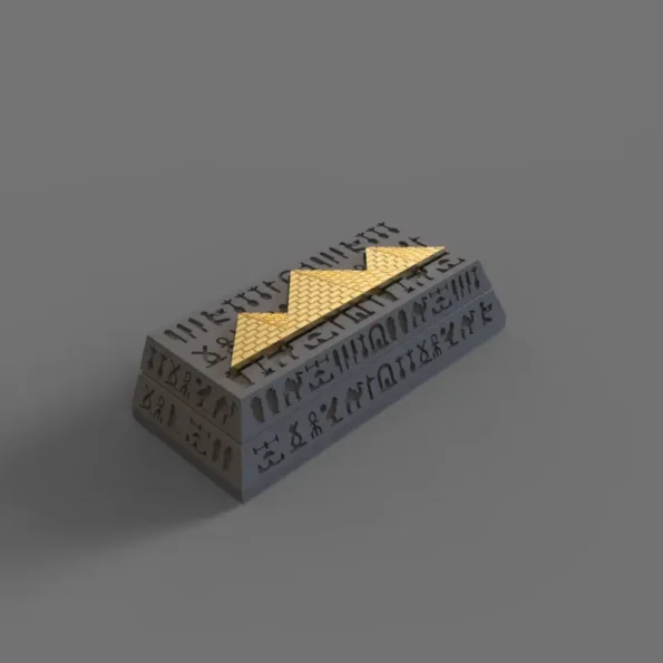 Egyptian keycaps-Pyramid backspace