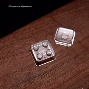 LEGO Keycaps High Transparency - 2 Pieces Set