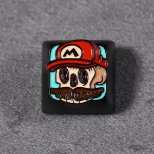 Alloy Mario Artisan Keycaps