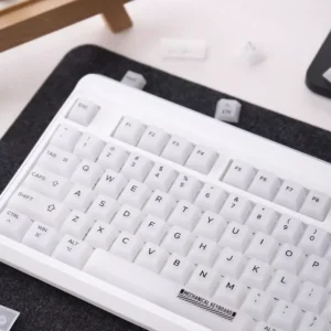 RGB 반투명 흰색 키캡