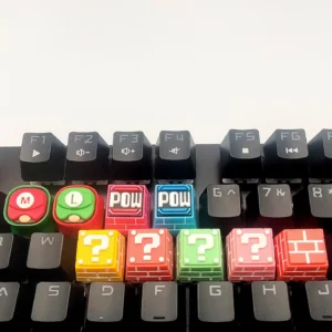 Super Mario Artisan Keycaps