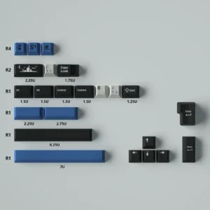 Capuchons de touches mécaniques Midnight