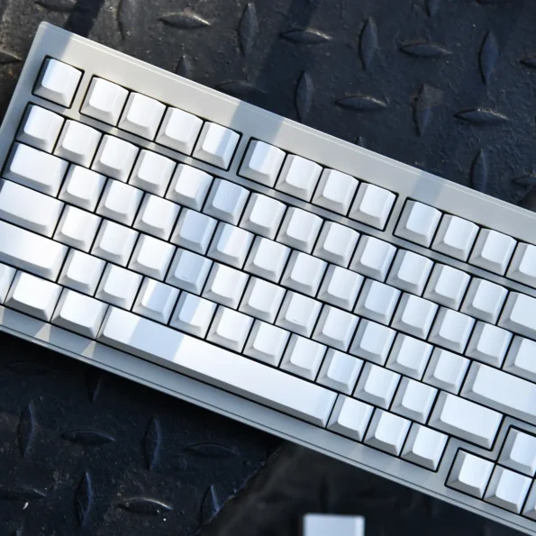 White mold unengraved 152 keycaps set-1