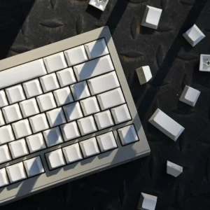 White Mold Unengraved 152 Keycaps Set