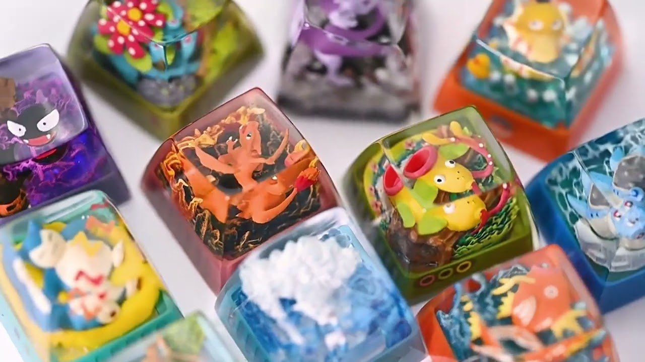 ミュウツー ポケモン キーキャップ - Keycapor