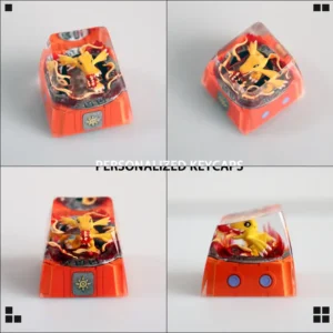 Agumon Digimon Keycaps