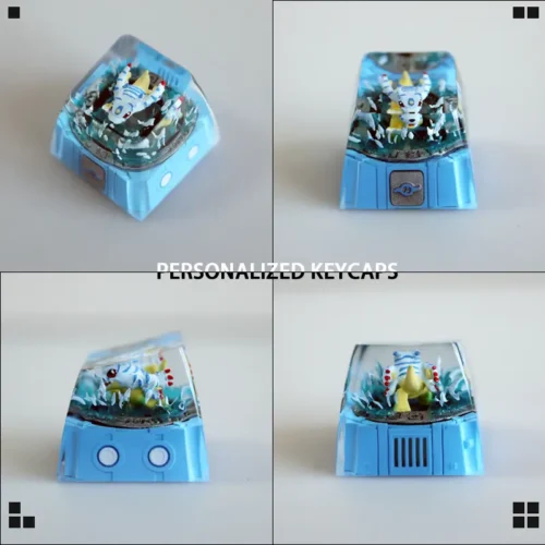 Gabumon Digimon Keycaps