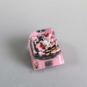Gatomon Digimon Keycaps