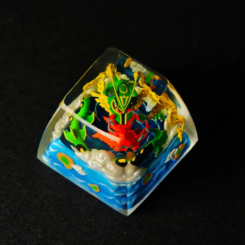 Mega-Rayquaza-Pokémon-Keycaps-with-Deoxys-2