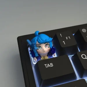 Gwen League of Legends Artisan Keycap