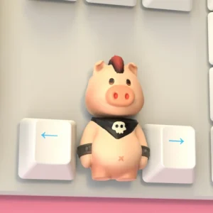 Party Animals Artisan Keycaps