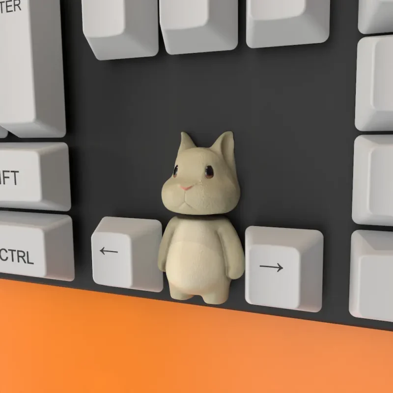 Carrot Party Animals keycaps