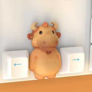 Party Animals Artisan Keycaps