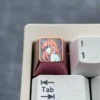 DARLING in the FRANXX Zero Two Titanium Keycap