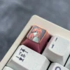 DARLING in the FRANXX Zero Two Titanium Keycap-2