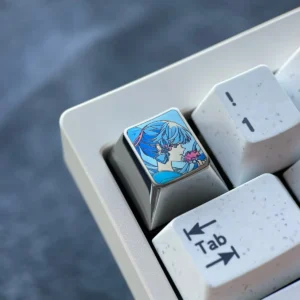 Genshin Kamisato Ayaka Titanium Keycap-1