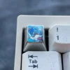 Genshin Kamisato Ayaka Titanium Keycap