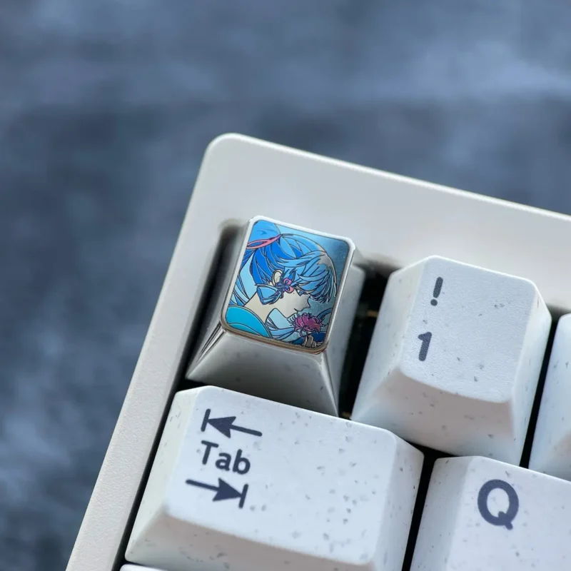 Genshin Kamisato Ayaka Titanium Keycap-2