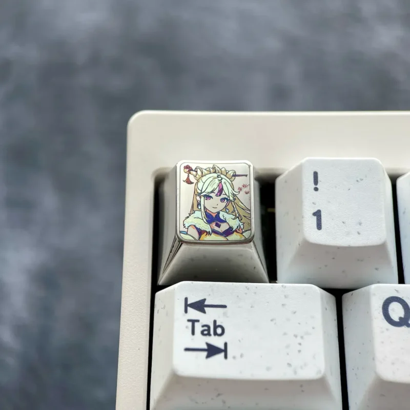 Genshin Ningguang Titanium Keycap-3