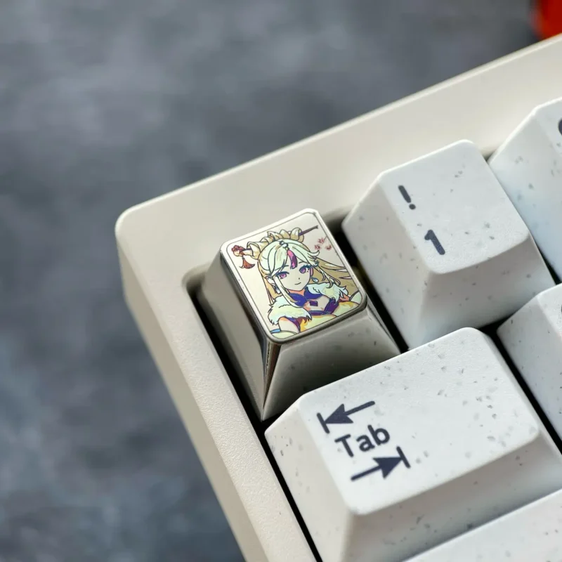 Genshin Ningguang Titanium Keycap-4