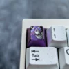 Genshin Raiden Shogun Titanium Keycap-2