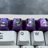 Genshin Raiden Shogun Titanium Keycap-4