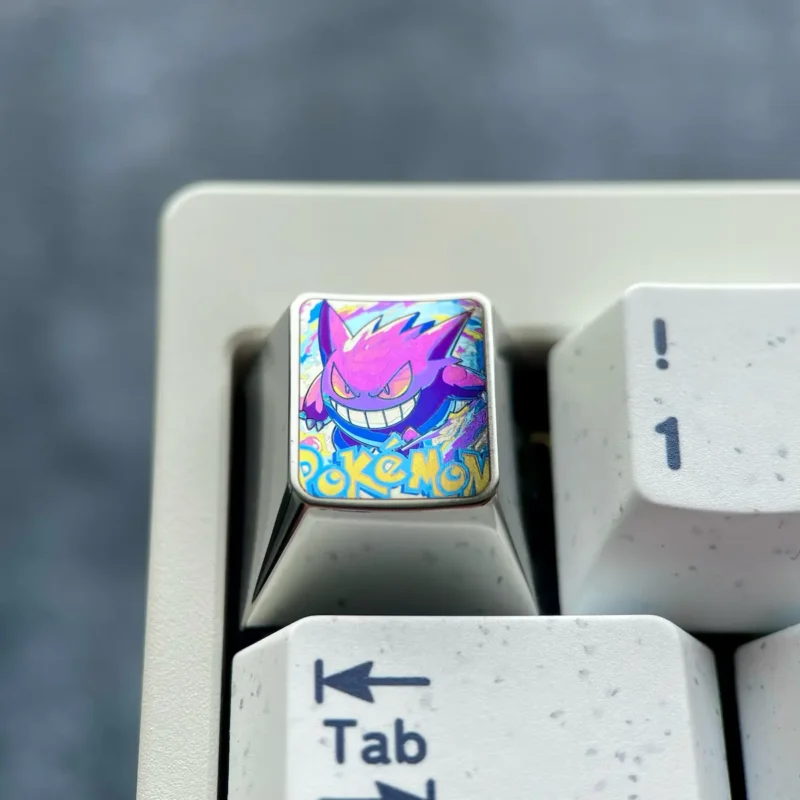 Pokémon Gengar Titanium Keycap-1