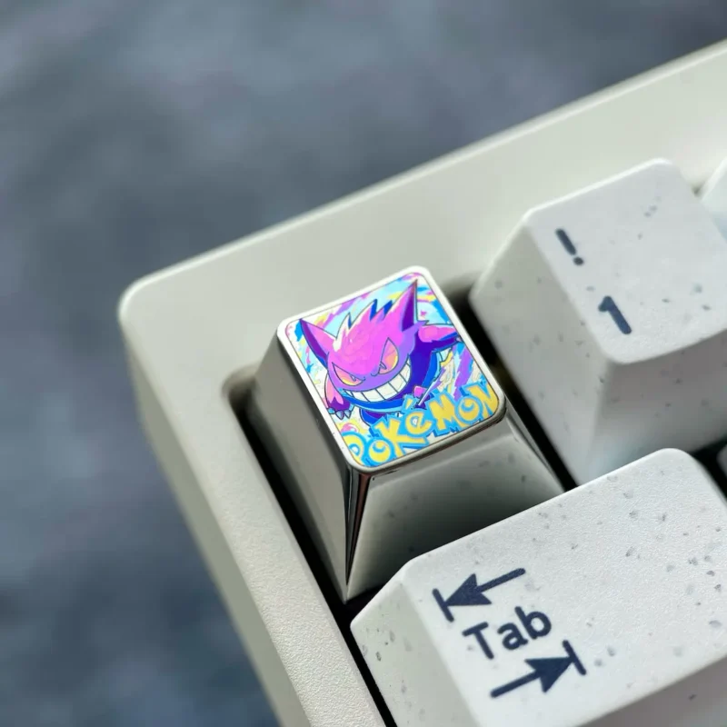 Pokémon Gengar Titanium Keycap-2