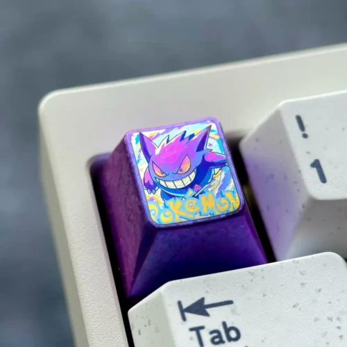 Pokémon Gengar Titanium Keycap