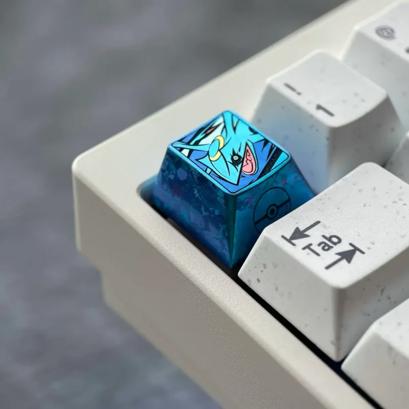 Pokémon Rayquaza Titanium Keycap-4