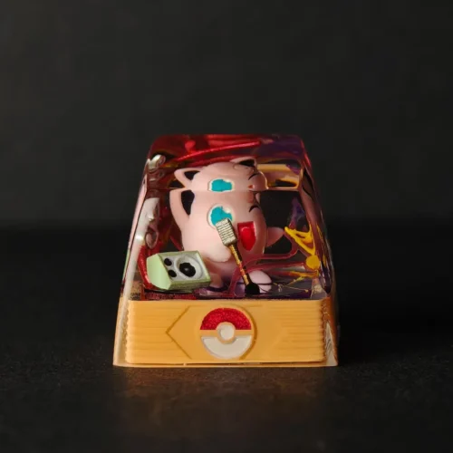 Singing Jigglypuff Pokemon Keycap