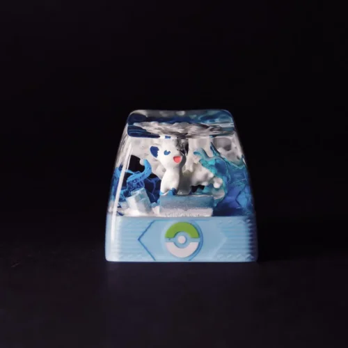 Alolan Vulpix Pokémon Keycap